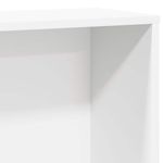 Casa si Gradina - Mobilier - Biblioteci si rafturi - Biblioteci - Biblioteca, alb, 60x24x120 cm, lemn prelucrat - Infinity.ro