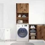 Casa si Gradina - Mobilier - Dulapuri si sifoniere - Dulapuri - Dulap pentru masina de spalat lemn vechi lemn prelucrat - Infinity.ro