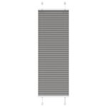 Casa si Gradina - Textile si covoare - Rulouri si jaluzele - Jaluza plisata Antracit 50x150 cm Latime tesatura 49,4 cm - Infinity.ro