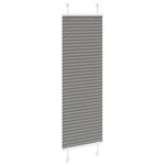 Casa si Gradina - Textile si covoare - Rulouri si jaluzele - Jaluza plisata Antracit 50x150 cm Latime tesatura 49,4 cm - Infinity.ro
