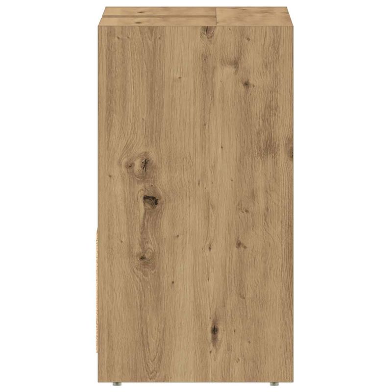 Casa si Gradina - Mobilier - Mobilier baie - Comode baie - Dulap chiuveta baie, stejar artizanal 65x33x60cm lemn prelucrat - Infinity.ro