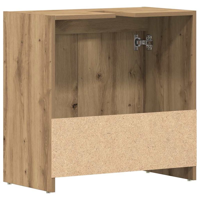 Casa si Gradina - Mobilier - Mobilier baie - Comode baie - Dulap chiuveta baie, stejar artizanal 65x33x60cm lemn prelucrat - Infinity.ro