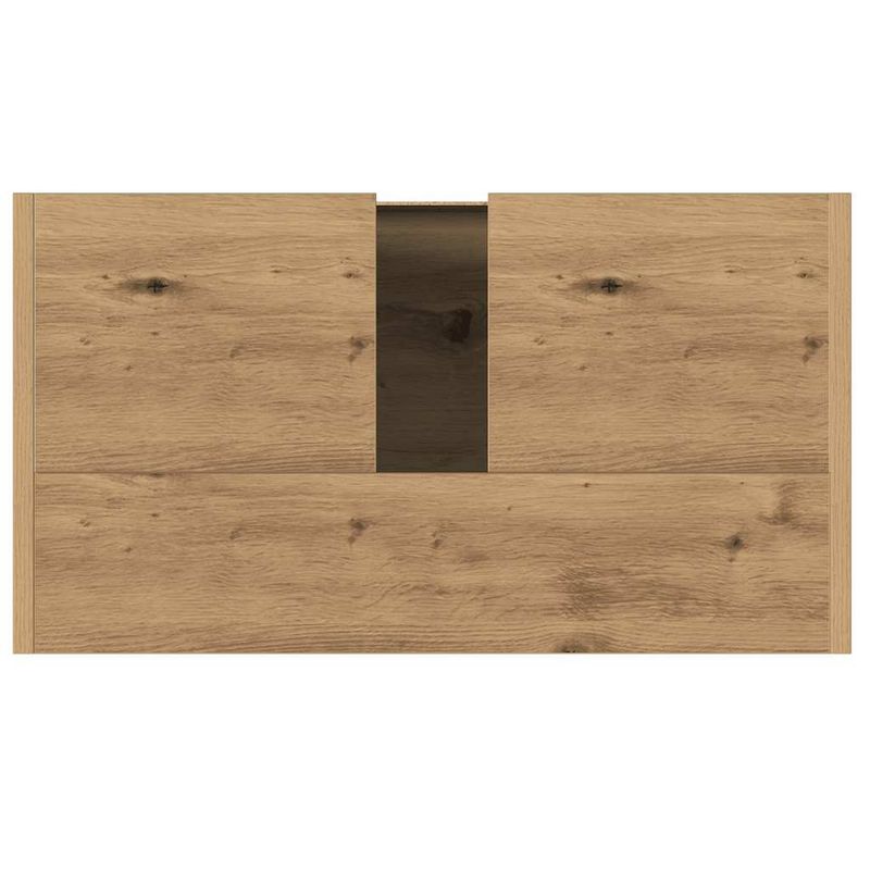 Casa si Gradina - Mobilier - Mobilier baie - Comode baie - Dulap chiuveta baie, stejar artizanal 65x33x60cm lemn prelucrat - Infinity.ro