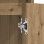 Casa si Gradina - Mobilier - Mobilier baie - Comode baie - Dulap chiuveta baie, stejar artizanal 65x33x60cm lemn prelucrat - Infinity.ro