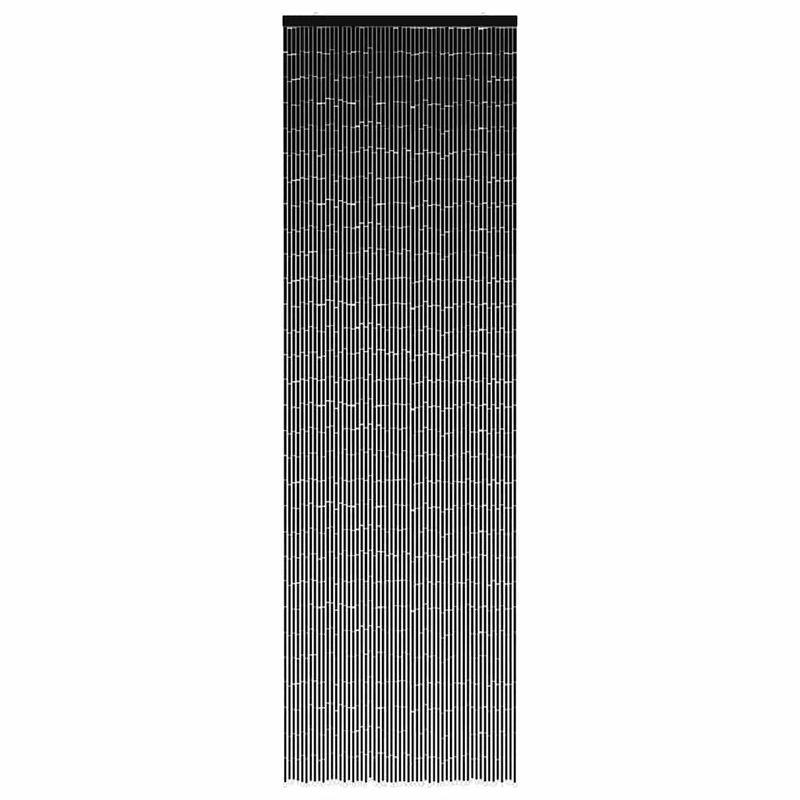 Casa si Gradina - Textile si covoare - Perdele si draperii - Perdele - Perdele usa cu insecte gri inchis 56x185 cm bambus - Infinity.ro