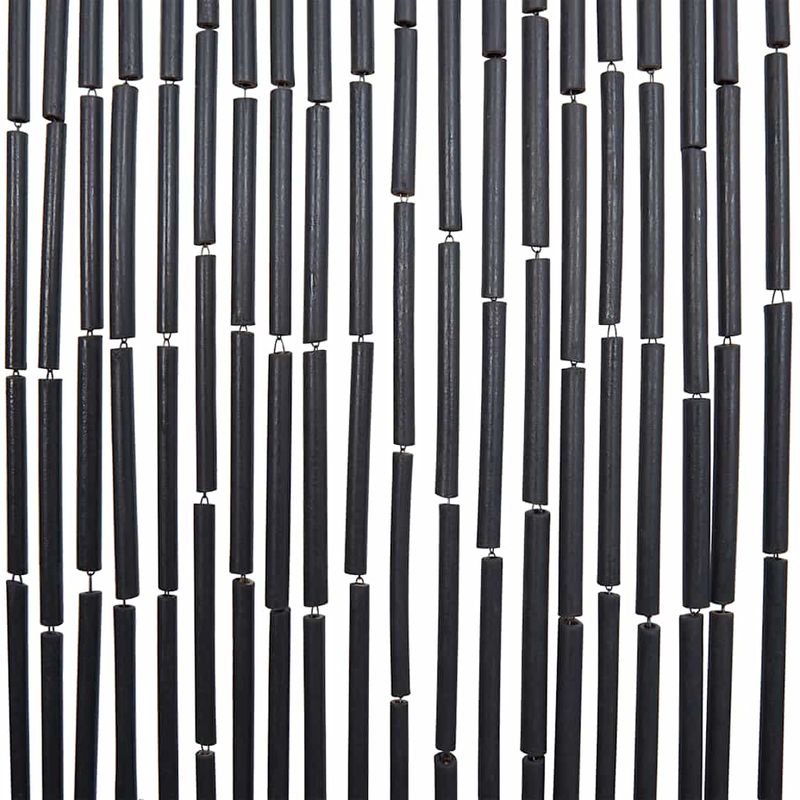 Casa si Gradina - Textile si covoare - Perdele si draperii - Perdele - Perdele usa cu insecte gri inchis 56x185 cm bambus - Infinity.ro