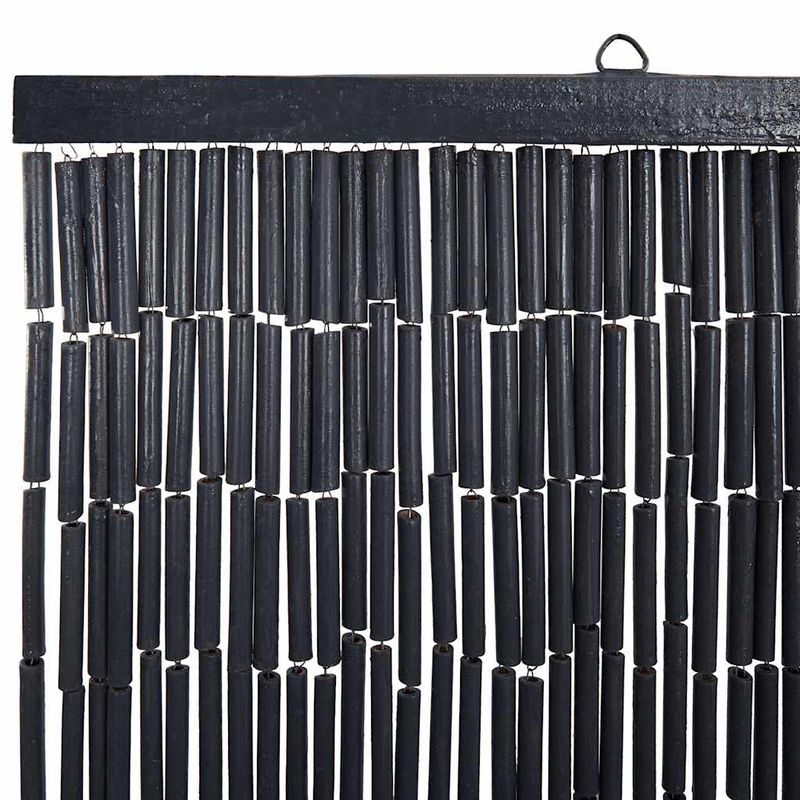 Casa si Gradina - Textile si covoare - Perdele si draperii - Perdele - Perdele usa cu insecte gri inchis 120x220 cm bambus - Infinity.ro