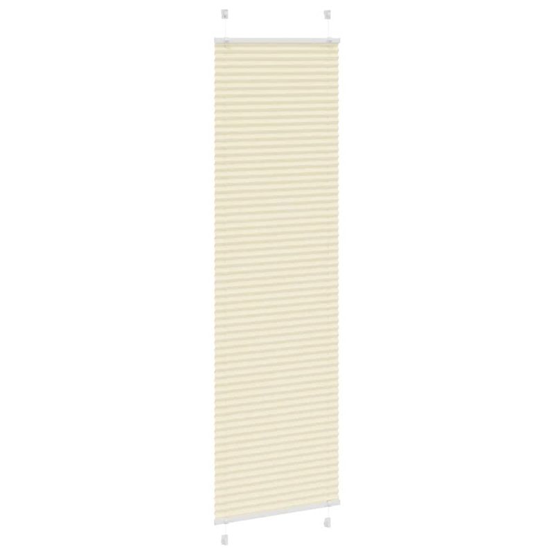 Casa si Gradina - Textile si covoare - Rulouri si jaluzele - Jaluza plisata Crem 55x200 cm Latime tesatura 54,4 cm - Infinity.ro