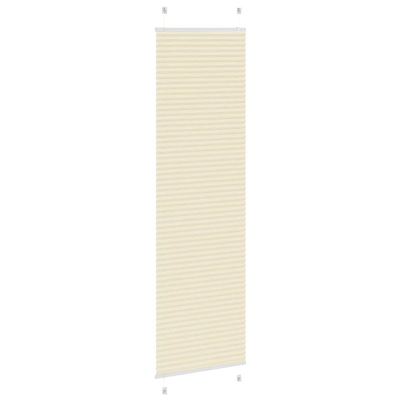 Casa si Gradina - Textile si covoare - Rulouri si jaluzele - Jaluza plisata Crem 55x200 cm Latime tesatura 54,4 cm - Infinity.ro
