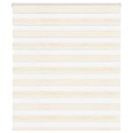 Casa si Gradina - Textile si covoare - Rulouri si jaluzele - Jaluzea tip zebra 125x100 cm latime tesatura 120,9 cm poliester, bej marmorat - Infinity.ro