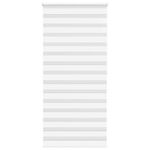 Casa si Gradina - Textile si covoare - Rulouri si jaluzele - Jaluzea tip zebra alb latime tesatura 100,9 cm poliester, mărime 105x200 cm - Infinity.ro