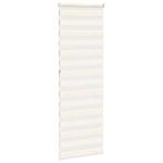 Casa si Gradina - Textile si covoare - Rulouri si jaluzele - Jaluzea tip zebra 75x230 cm latime tesatura 70,9 cm poliester, bej marmorat - Infinity.ro