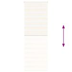 Casa si Gradina - Textile si covoare - Rulouri si jaluzele - Jaluzea tip zebra 75x230 cm latime tesatura 70,9 cm poliester, bej marmorat - Infinity.ro