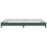 Casa si Gradina - Mobilier - Paturi si accesorii - Paturi - Cadru de pat fara saltea, verde inchis, 180x210 cm, catifea - Infinity.ro