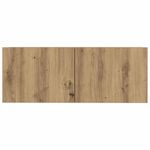 Casa si Gradina - Mobilier - Seturi de mobilier - Seturi living - Set dulap TV 4 piese montat pe perete Stejar artizanal - Infinity.ro