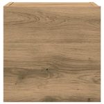 Casa si Gradina - Mobilier - Seturi de mobilier - Seturi living - Set dulap TV 4 piese montat pe perete Stejar artizanal - Infinity.ro