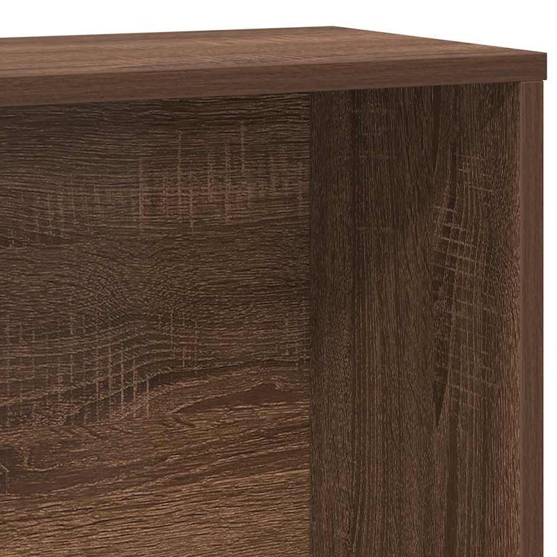 Casa si Gradina - Mobilier - Biblioteci si rafturi - Biblioteci - Biblioteca, stejar maro, 60x24x120 cm, lemn prelucrat - Infinity.ro