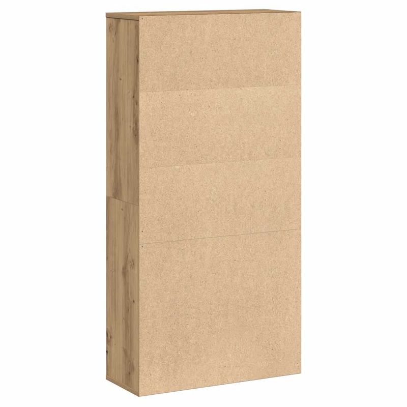 Casa si Gradina - Mobilier - Biblioteci si rafturi - Biblioteci - Biblioteca, stejar artizanal, 60x24x120 cm, lemn prelucrat - Infinity.ro