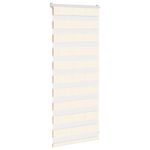 Casa si Gradina - Textile si covoare - Rulouri si jaluzele - Jaluzea tip zebra 65x100 cm latime tesatura 60,9 cm poliester, bej marmorat - Infinity.ro