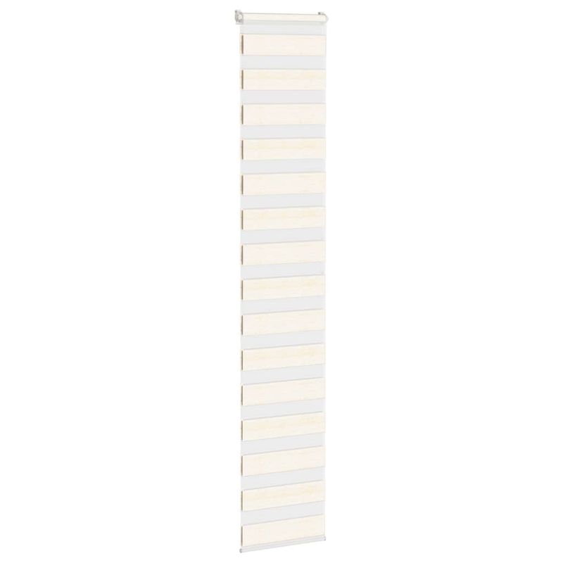 Casa si Gradina - Textile si covoare - Rulouri si jaluzele - Jaluzea tip zebra 45x200 cm latime tesatura 40,9 cm poliester, bej marmorat - Infinity.ro