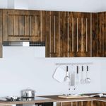 Casa si Gradina - Mobilier - Comode si corpuri - Corpuri bucatarie - Dulap de bucatarie "Lucca" din lemn de stejar afumat, model 1x dulap de perete (1 ușă), mărime 30x31x60 cm - Infinity.ro