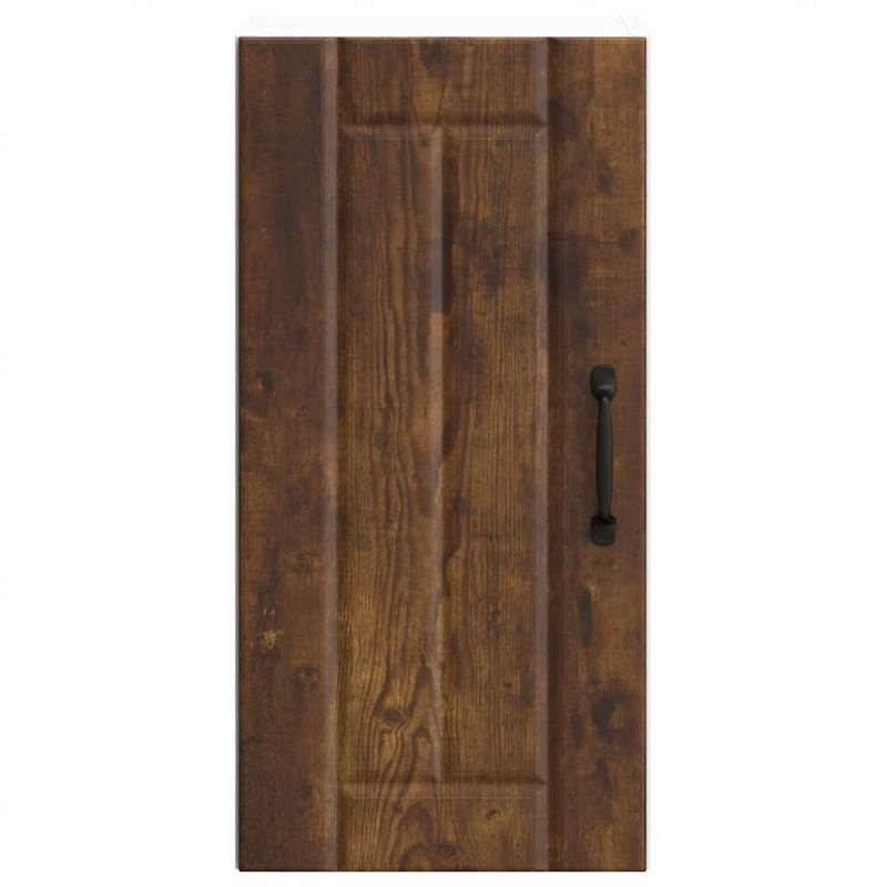 Casa si Gradina - Mobilier - Comode si corpuri - Corpuri bucatarie - Dulap de bucatarie "Lucca" din lemn de stejar afumat, model 1x dulap de perete (1 ușă), mărime 30x31x60 cm - Infinity.ro