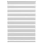 Casa si Gradina - Textile si covoare - Rulouri si jaluzele - Jaluzea tip zebra gri deschis latime tesatura 100,9cm poliester, mărime 105x150 cm - Infinity.ro