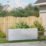 Casa si Gradina - Gradinarit si plante - Plante si ghivece - Ghivece si suporturi - Jardiniera 200x40x80 cm otel galvanizat - Infinity.ro