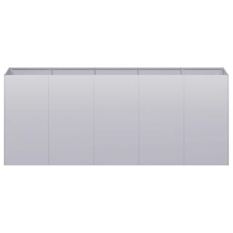 Casa si Gradina - Gradinarit si plante - Plante si ghivece - Ghivece si suporturi - Jardiniera 200x40x80 cm otel galvanizat - Infinity.ro
