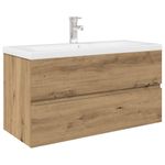 Casa si Gradina - Mobilier - Mobilier baie - Comode baie - Dulap pentru chiuveta cu chiuveta incorporata si robinet - Infinity.ro