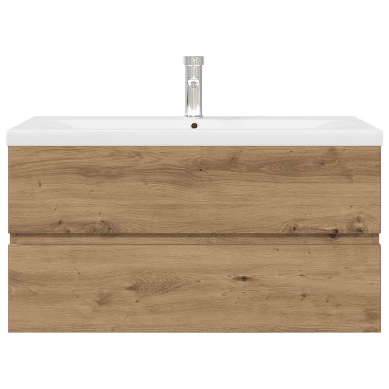 Casa si Gradina - Mobilier - Mobilier baie - Comode baie - Dulap pentru chiuveta cu chiuveta incorporata si robinet - Infinity.ro