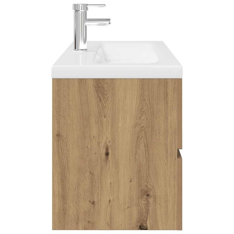 Casa si Gradina - Mobilier - Mobilier baie - Comode baie - Dulap pentru chiuveta cu chiuveta incorporata si robinet - Infinity.ro