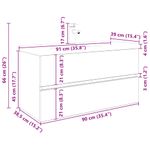 Casa si Gradina - Mobilier - Mobilier baie - Comode baie - Dulap pentru chiuveta cu chiuveta incorporata si robinet - Infinity.ro