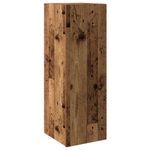 Casa si Gradina - Mobilier - Seturi de mobilier - Seturi living - Set dulap TV 4 piese montat pe perete lemn vechi lemn prelucrat - Infinity.ro