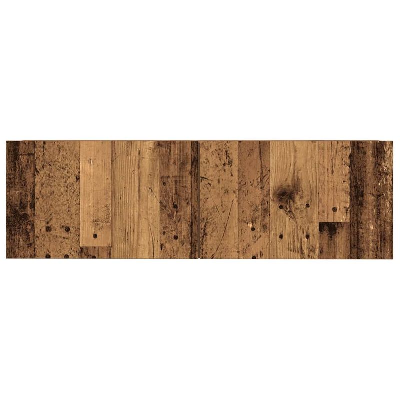 Casa si Gradina - Mobilier - Seturi de mobilier - Seturi living - Set dulap TV 4 piese montat pe perete lemn vechi lemn prelucrat - Infinity.ro