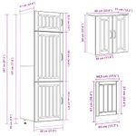 Casa si Gradina - Mobilier - Comode si corpuri - Corpuri bucatarie - Set dulap de bucatarie din 8 piese „Kalmar” lemn stejar Sonoma - Infinity.ro