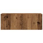 Casa si Gradina - Mobilier - Seturi de mobilier - Seturi living - Set dulap TV 5 piese montat pe perete lemn vechi lemn prelucrat, cantitate în pachet: 5, lăţime 80 cm - Infinity.ro
