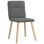 Casa si Gradina - Mobilier - Scaune si fotolii - Scaune - Scaune de sufragerie, 6 buc., gri inchis, material textil - Infinity.ro