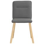 Casa si Gradina - Mobilier - Scaune si fotolii - Scaune - Scaune de sufragerie, 6 buc., gri inchis, material textil - Infinity.ro