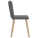 Casa si Gradina - Mobilier - Scaune si fotolii - Scaune - Scaune de sufragerie, 6 buc., gri inchis, material textil - Infinity.ro