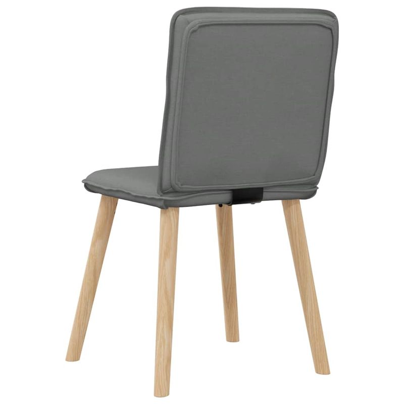 Casa si Gradina - Mobilier - Scaune si fotolii - Scaune - Scaune de sufragerie, 6 buc., gri inchis, material textil - Infinity.ro