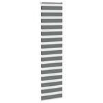 Casa si Gradina - Textile si covoare - Rulouri si jaluzele - Jaluzea tip zebra gri inchis latime tesatura 60,9 cm poliester, mărime 65x230 cm - Infinity.ro