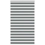 Casa si Gradina - Textile si covoare - Rulouri si jaluzele - Jaluzea tip zebra gri inchis latime tesatura 120,9 cm poliester, mărime 125x200 cm - Infinity.ro