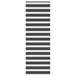 Casa si Gradina - Textile si covoare - Rulouri si jaluzele - Jaluzea tip zebra neagra latime tesatura 80,9 cm poliester, mărime 85x200 cm - Infinity.ro