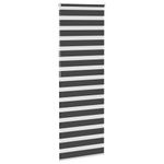 Casa si Gradina - Textile si covoare - Rulouri si jaluzele - Jaluzea tip zebra neagra latime tesatura 80,9 cm poliester, mărime 85x200 cm - Infinity.ro