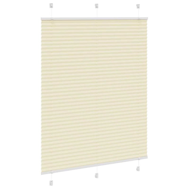 Casa si Gradina - Textile si covoare - Rulouri si jaluzele - Jaluza plisata Crem 105x150 cm Latime tesatura 104,4 cm - Infinity.ro