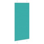 Casa si Gradina - Textile si covoare - Rulouri si jaluzele - Jaluza plisata verde petrol 95x200 cm Latime tesatura 94,4 cm - Infinity.ro