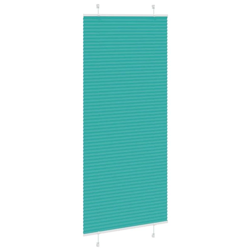 Casa si Gradina - Textile si covoare - Rulouri si jaluzele - Jaluza plisata verde petrol 95x200 cm Latime tesatura 94,4 cm - Infinity.ro