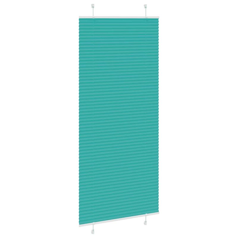 Casa si Gradina - Textile si covoare - Rulouri si jaluzele - Jaluza plisata verde petrol 95x200 cm Latime tesatura 94,4 cm - Infinity.ro