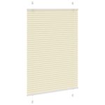 Casa si Gradina - Textile si covoare - Rulouri si jaluzele - Jaluza plisata Crem 85x100cm Latime tesatura 84,4 cm - Infinity.ro